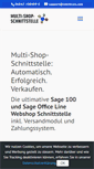 Mobile Screenshot of multi-shop-schnittstelle.de